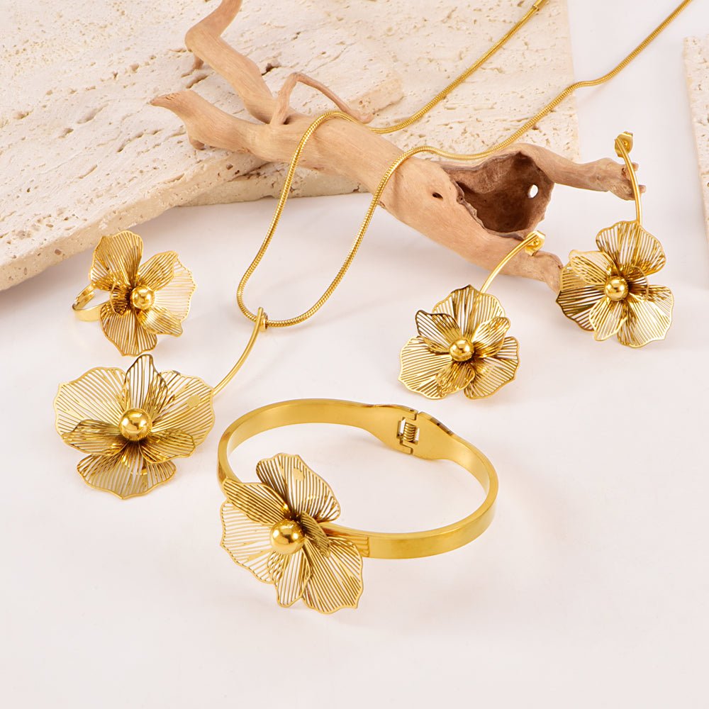 Gold Plated Jewellery - TIRAAYA