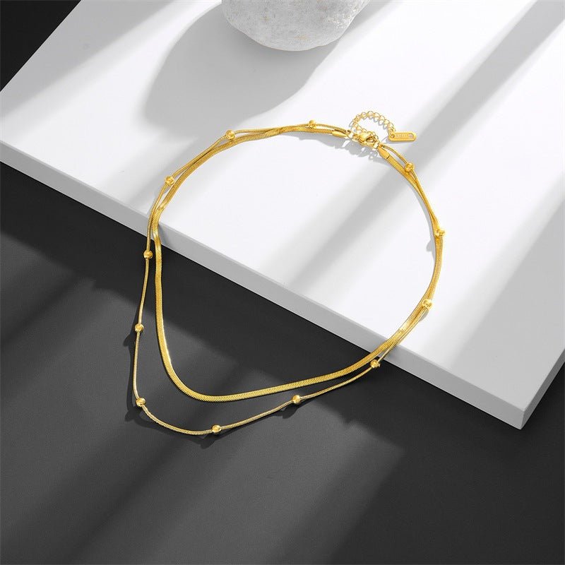 Vintage Flower Pendant Necklace With 18K Gold Plated Finish - TIRAAYA