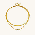 Vintage Flower Pendant Necklace With 18K Gold Plated Finish - TIRAAYA