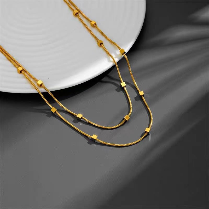 Vintage Flower Pendant Necklace With 18K Gold Plated Finish - TIRAAYA